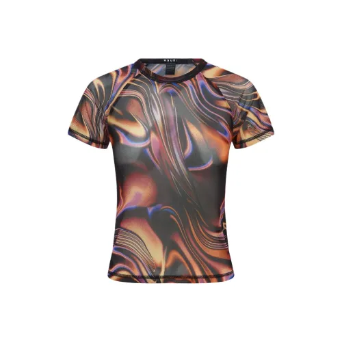 Ksubi T-Shirt Женская Многоцветная