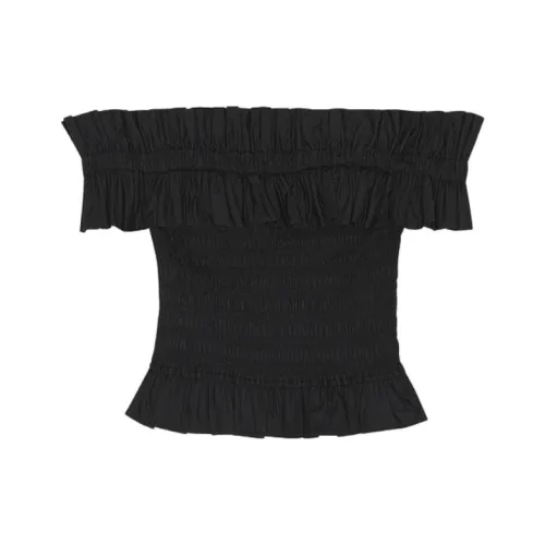 GANNI Черные Женские Рубашки