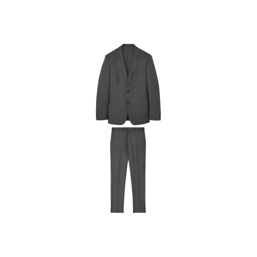 Loro Piana FW24 Бизнес-костюм Мужской Серый