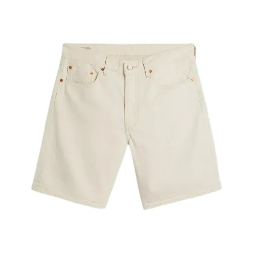 Levi's Linen+Denim Collection Повседневные шорты Мужские Белые