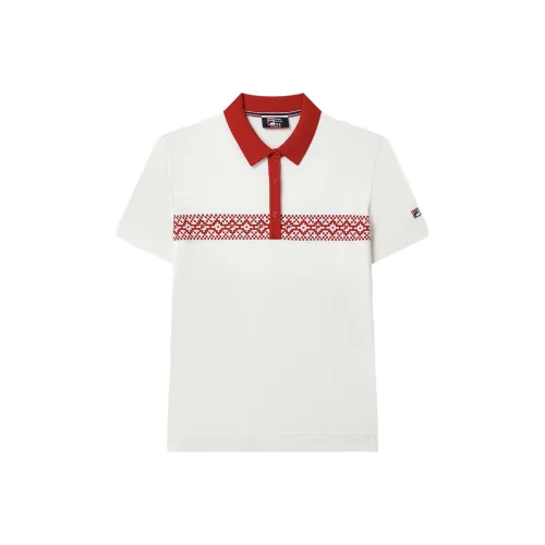 FILA Легендарный красный Женская трикотажная одежда