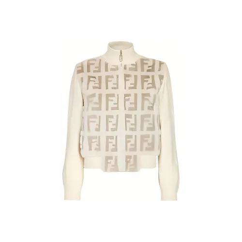 FENDI Куртки Пальто Женские Белые