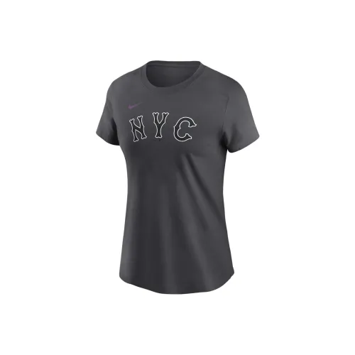 nike T-рубашка женская серая New York Mets