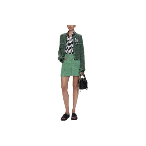 CHANEL Зеленые Женские Куртки