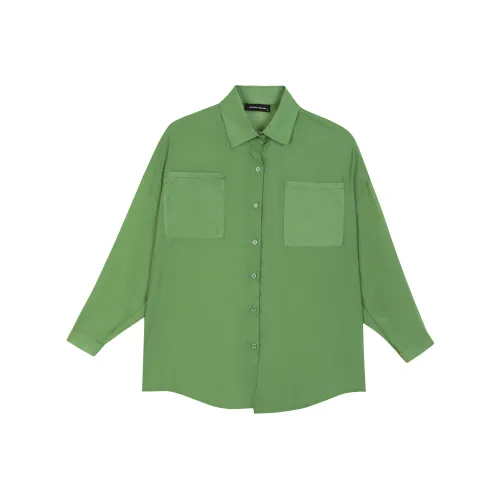 EIDOLON GRAIN Синий, оранжевый, зеленый Женские Рубашки