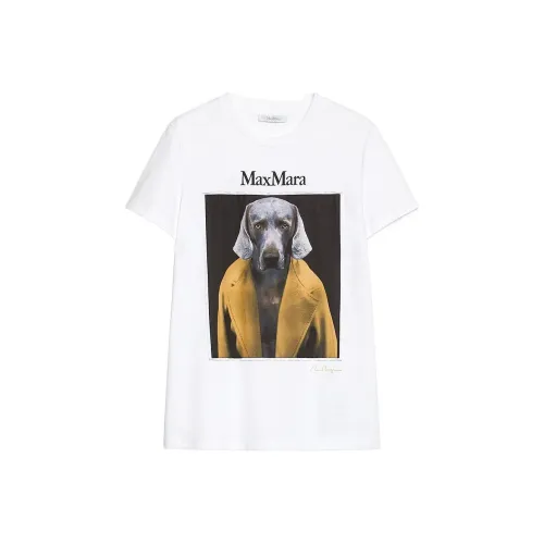MaxMara Белые Женские Футболки
