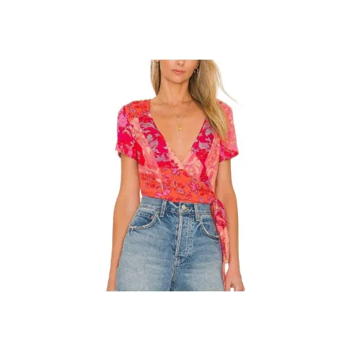 FREE PEOPLE Многоцветные Женские Рубашки