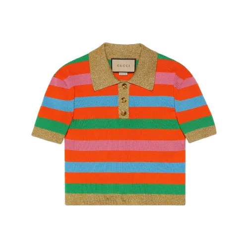 GUCCI Многоцветные Женские Поло
