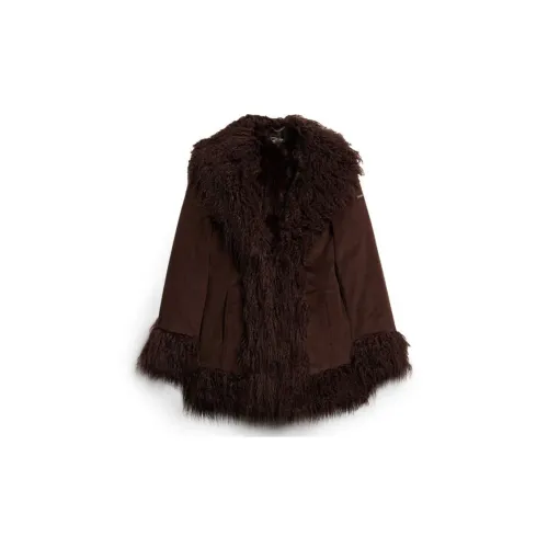 SUPERDRY Куртки и пальто женские темно-коричневый