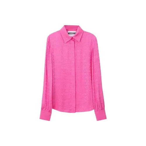 MOSCHINO Розовые Женские Рубашки