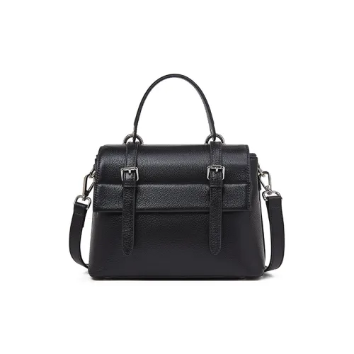 Old Man's Head Коровья кожа Курьерская сумка Сумка через плечо Сумка Обычная Женская Многоцветная