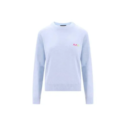 A.P.C Толстовка Женская Синяя Фиолетовая