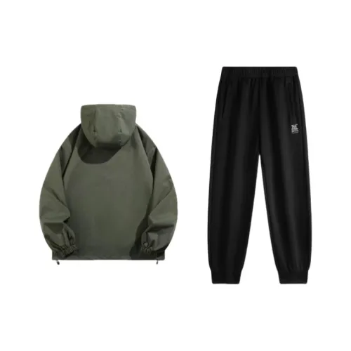 361° Свитшот Комплект Унисекс Чай Деревянно-зеленый