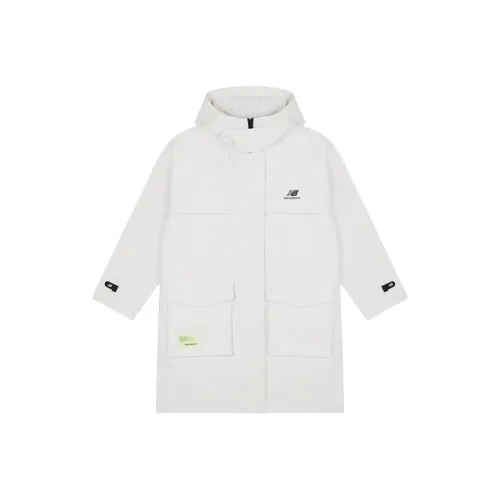 New Balance совместный бренд Куртки Пальто Женские Белые
