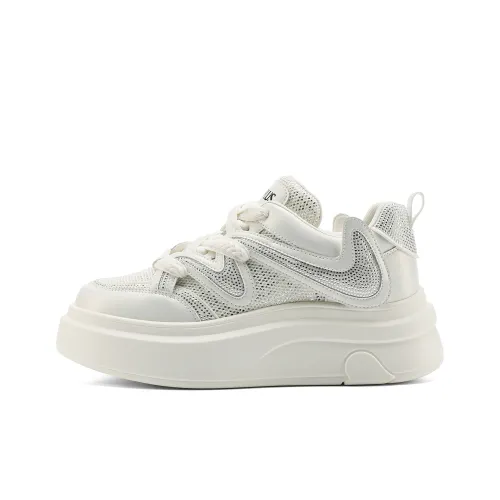 FIVE PLUS Slip-resistant Abrasion-resistant Low Top Скейтборд Кроссовки Женские