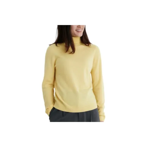 UNIQLO 41 Абрикосовый желтый Женские трикотажные изделия