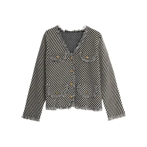 SETIROM Трикотаж Женский Черный Белый