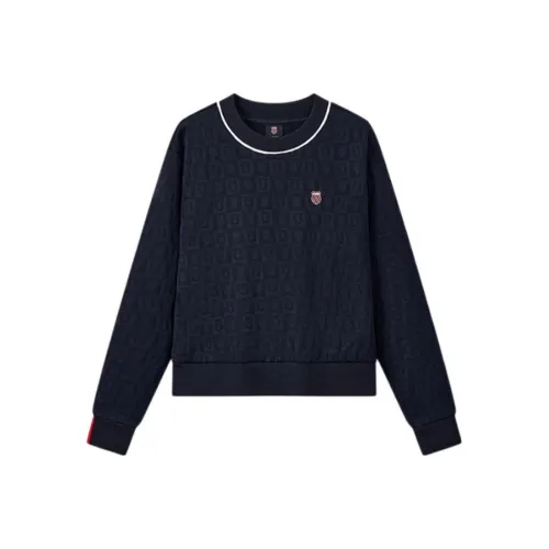 KSWISS Свитшот Женский Темный Индиго