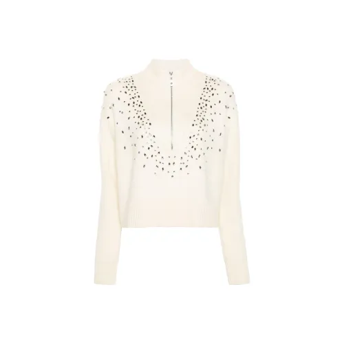 PINKO SS24 Трикотаж Женский Светлый Бежевый