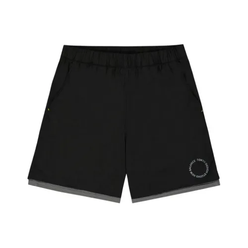 New Balance совместный бренд TOKYO DESIGN STUDIO SS25 Повседневные шорты Унисекс Черный