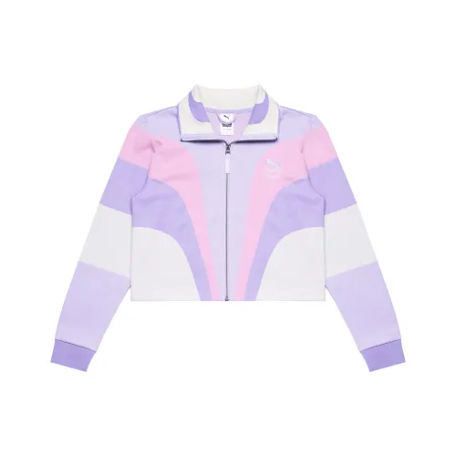 PUMA KIDSUPER Co Branded Series FW24 Куртка Женская Фиолетовая