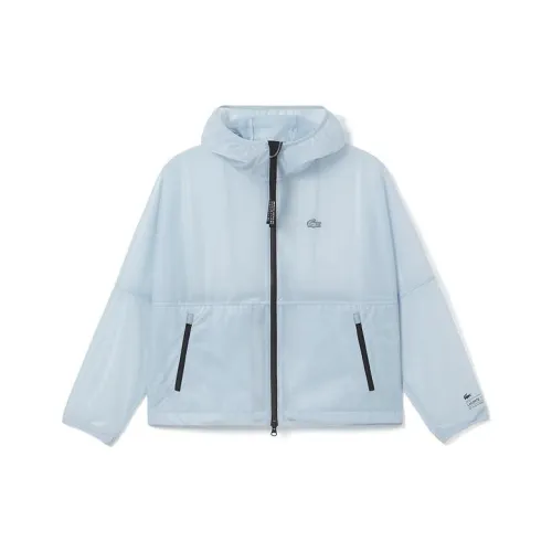 LACOSTE Куртка Женская Светло-Синяя