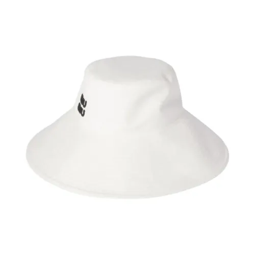 MIU MIU Хлопок Кожа Панамы Унисекс Белый