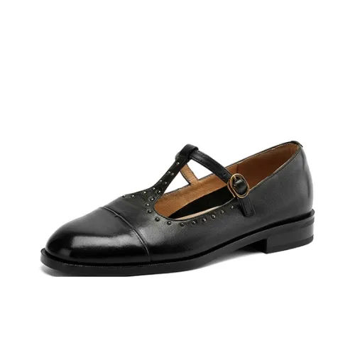 Gredio Грубый каблук Туфли Мэри Джейн Женские