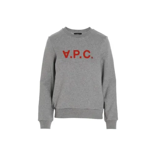 A.P.C Серый Женские Свитшоты