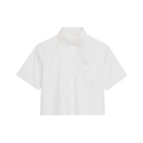 Theory Белые Женские Рубашки