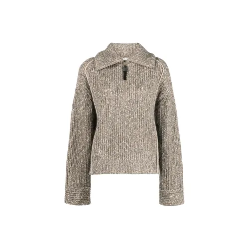 Brunello Cucinelli Коричневый Женские Кашемировые Свитеры