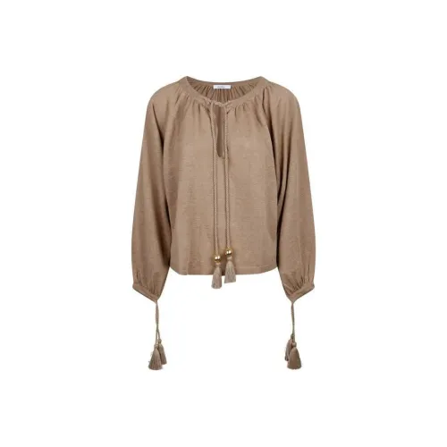 MaxMara Стандартная T-рубашка Женская Светлый Умбра