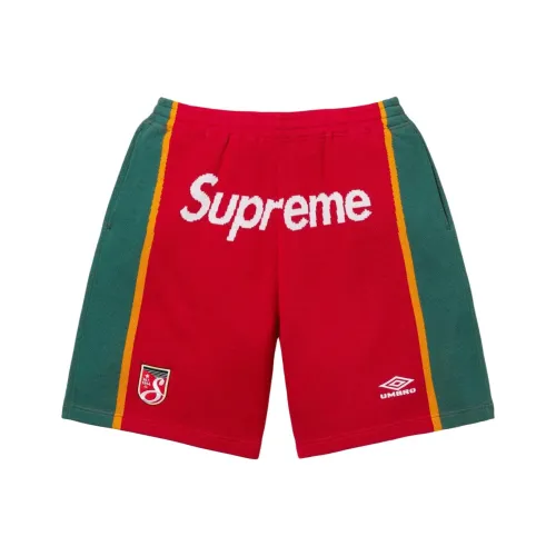 Supreme Umbro Co Бренд Унисекс Футбольные Штаны
