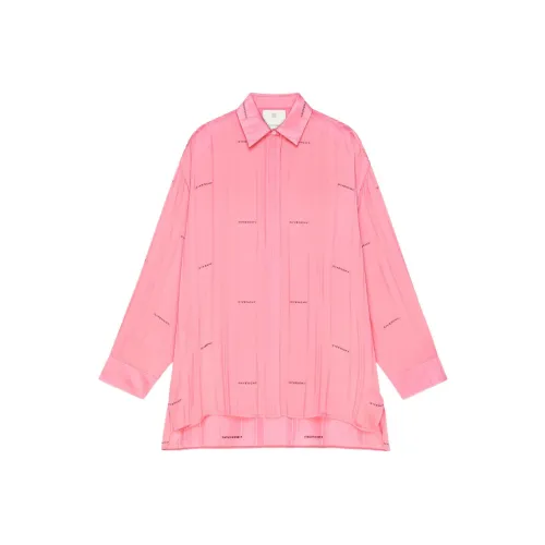 Givenchy Ярко-розовые Женские Рубашки