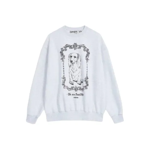 OPEN YY FW24 Свитшот Женский Фотиния Серый