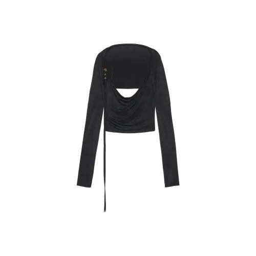 Jacquemus Черные Женские Т-рубашки