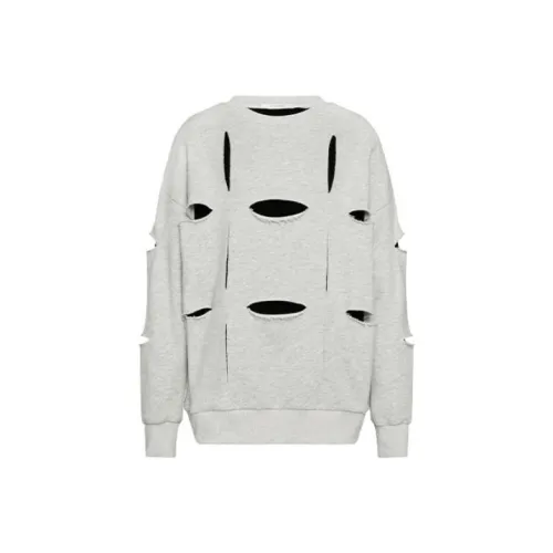 MEIYANG Светло-пшеничный серый Женские Свитшоты