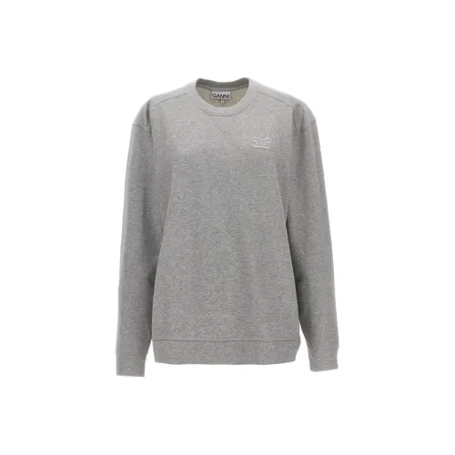 GANNI Серый Женские Свитшоты