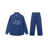 Деним синий