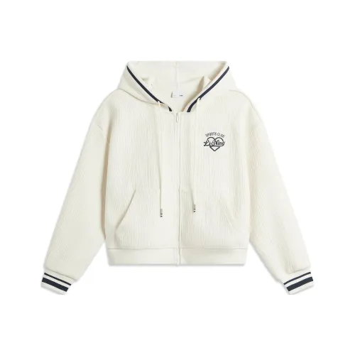LINING Sports Life Collection Толстовка Женская Айвори
