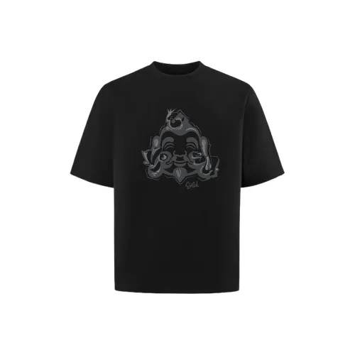 EVISU 2025 Летний T-Shirt Мужской
