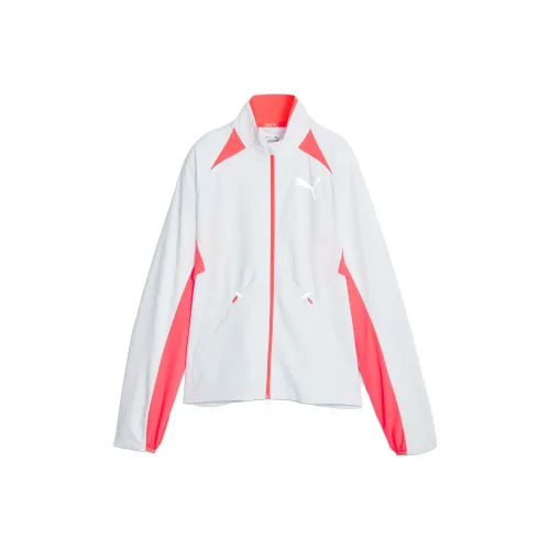 PUMA ULTRAWEAVE Женская беговая куртка Женская Белая