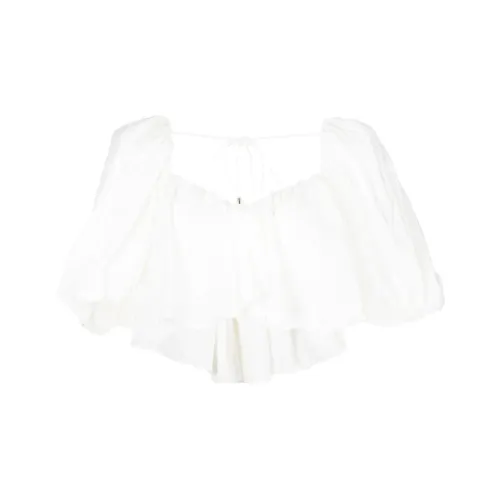 ACLER Т-рубашка с оборочным рукавом женская