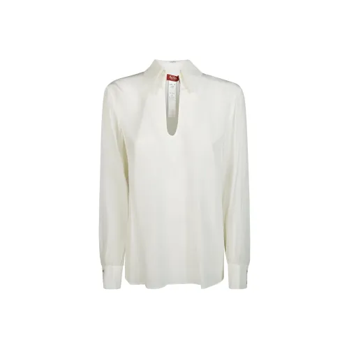 MaxMara Studio Рубашка Женская Белая