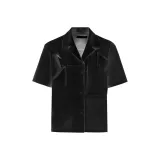 Чёрный, короткий рукав