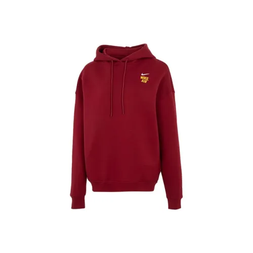 NIKE Красный Женские Свитшоты