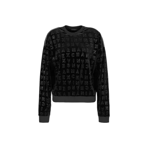 ARMANI EXCHANGEAE FW24 Свитшот Женский Черный