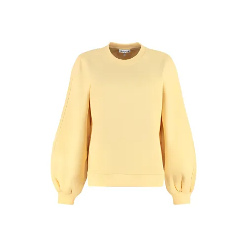 GANNI Желтые Женские Толстовки