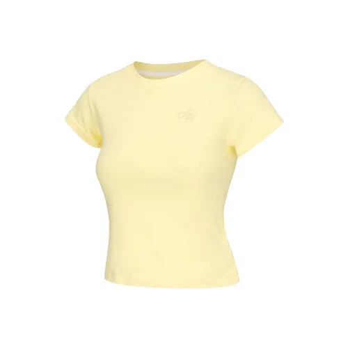 BETTERSAY T-рубашка Женская Светло-желтая