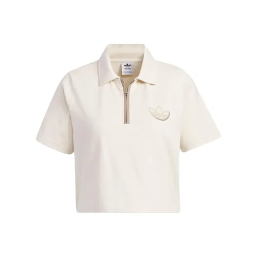 Adidas Originals Поло Женское Чудесный Белый